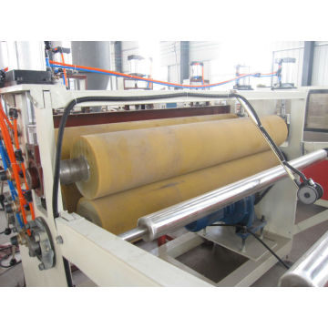 2014 PVC CRUST FOAM BLATT EXTRUSION LINE / PVC SKINNING FOAM BLATT MACHINE